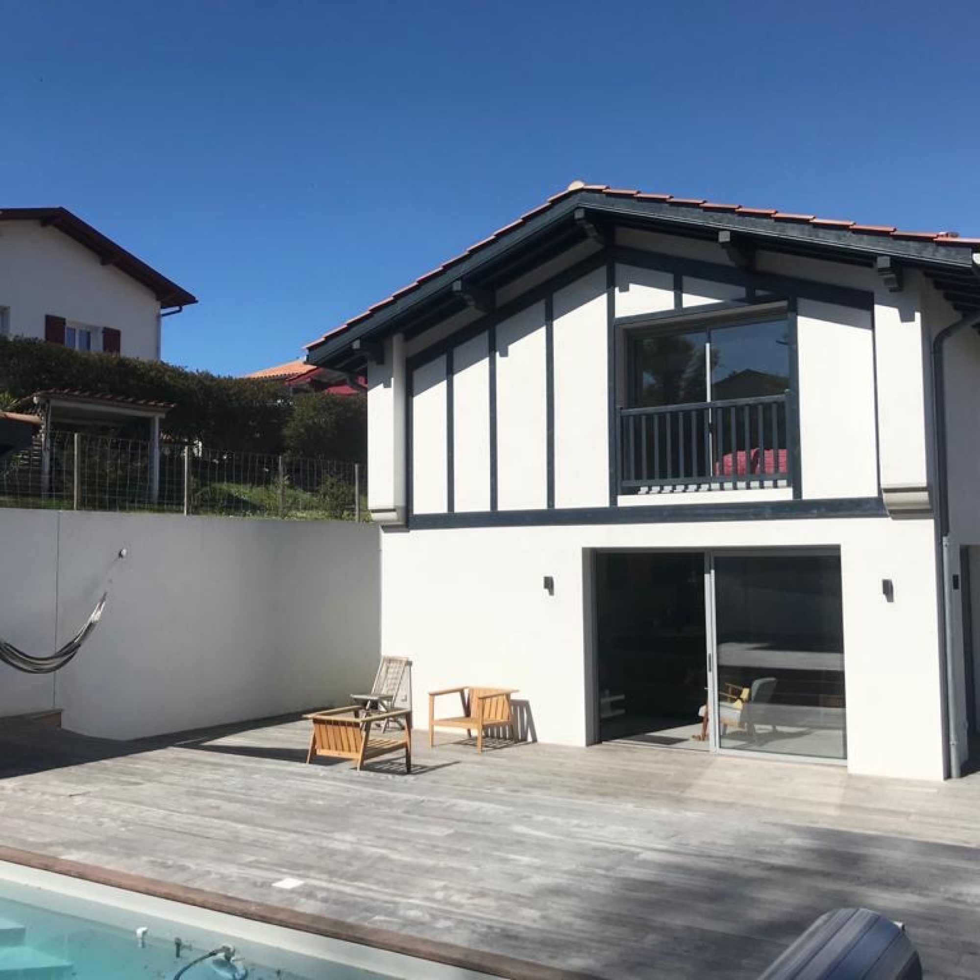 Construction d'une villa neuve